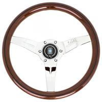 Nardi Deep Corn, Wood, Chrome Spokes, 50 mm Dish, Ø33 cm