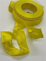 Band i gult med ståltråd 