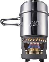 ESBIT Cookset with alcohol burner, 985ml, stainless steel