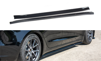Sidekjørt Tesla Model 3 Carbon Look 2016- 
