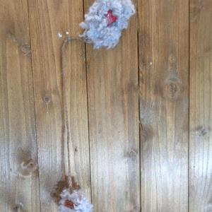Bokmärke får eller hjärta 