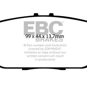 EBC Greenstuff MX5 NC/ND Bak 2005-2015