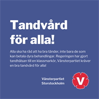 Affisch: Tandvård för alla