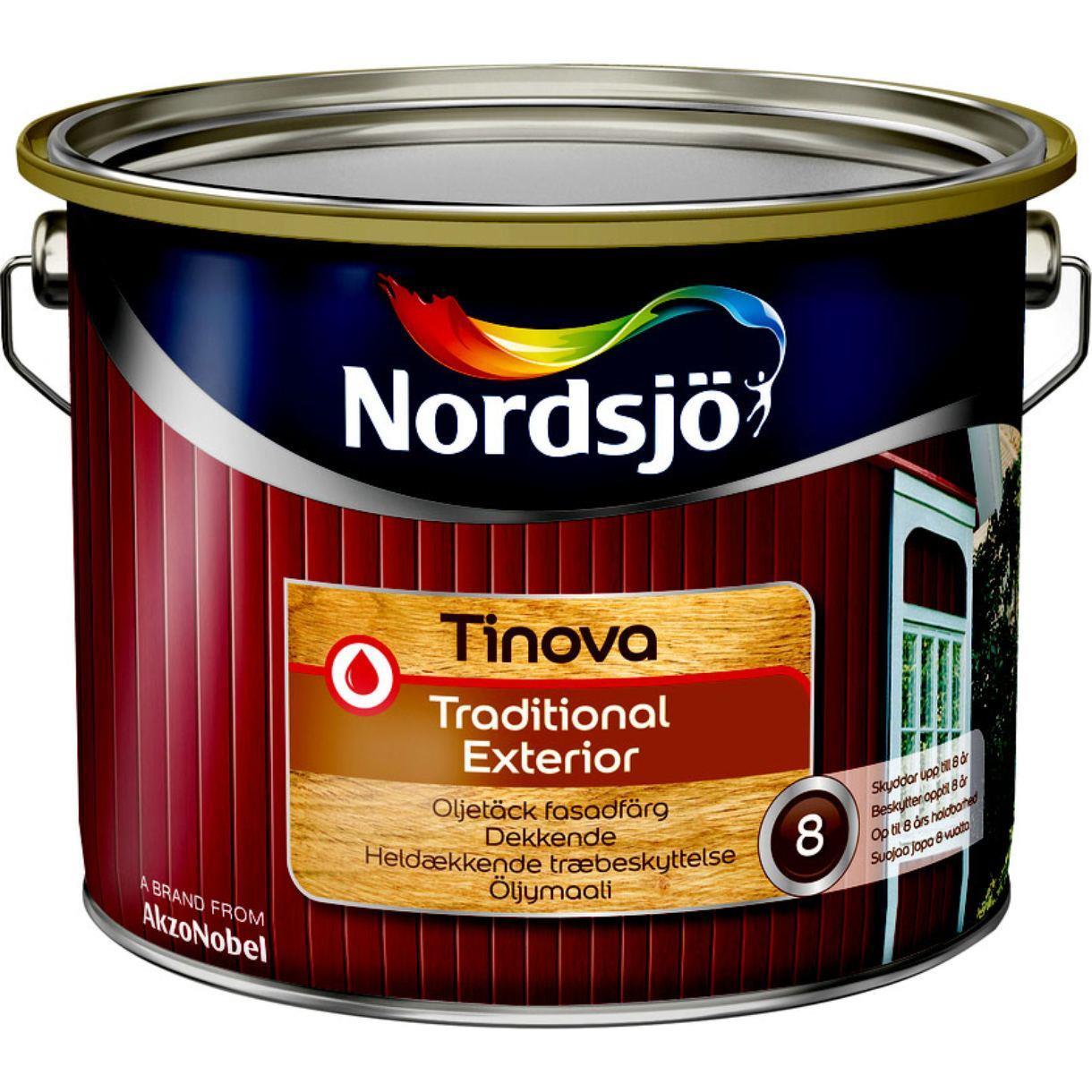 Oljetäckfärg Tinova Nordsjö G30 BW 1L