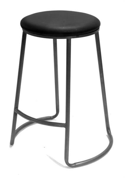 Roulett barstol underrede naturlig stål färg