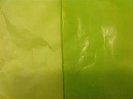 Vaxat papper i grönt