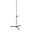 Stand with casters, bracket, folding base