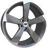 AW TORNADO II GUNMETAL MF 20x9.0 ET33