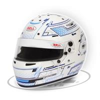 Bell RS7-K White/Blå S (57-58)
