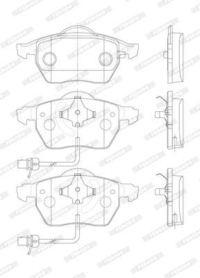 FERODO FSL FDB1717 T1149 GDB1307