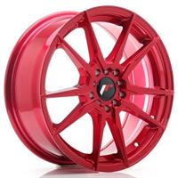 JR Wheels JR21 19x11 ET15-30 5H BLANK Platinum Red
