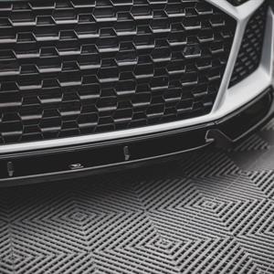 Frontleppe Audi R8 Mk2 Facelift Gloss black 18-