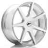 JR Wheels JR20 19x9,5 ET20-40 Blank Silver Machine