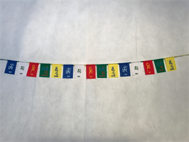 Tibetanska böneflaggor
