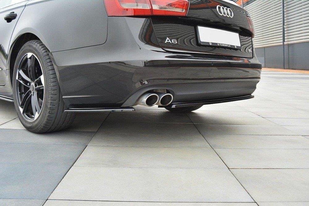 2x Carbon Außenspiegelkappe Rückspiegel Abdeckung für Audi A6 RS6 S6 4G 7C  12-15