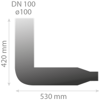 RH Bend Packer dn100