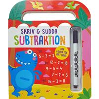 Skriv och sudda - subbtraktion