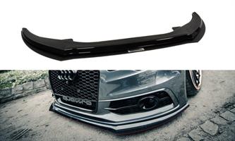 Frontleppe Hyb Audi A6 S-line(C7)Carbon look 11-14