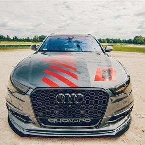 Frontleppe Hyb Audi A6 S-line(C7)Carbon look 11-14