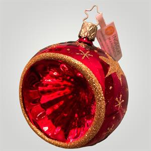 Julekule med refleks, 8 cm