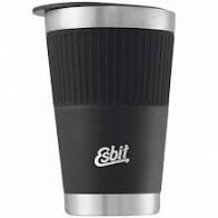 ESBIT SCULPTOR Stainless Steel Tumbler Thermo Mug w. sleeve, 550ML, black