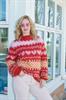 Hanne genseren med raglanfelling