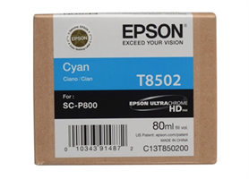 EPSON Cyan 80 ml til SC-P800