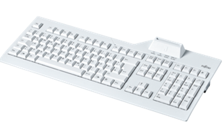 Fujitsu Keyboard KB SCR eSIG, white