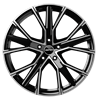 GMP GUNNER 22X10 ET35 5X112 Black Diamond