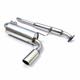 Stainless Steel Cat Back Exhaust System, MX-5 NA, 370mm Cat