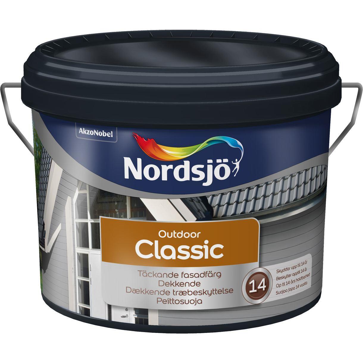 Fasadfärg Classic Nordsjö BW 1L