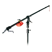 Manfrotto Superboom m. stativ (sort)