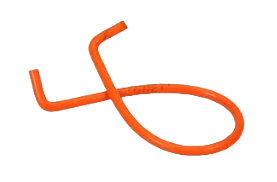 Vannslange Silicon 2x90`120cm Orange 