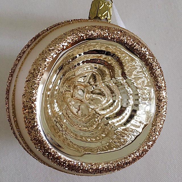 Julekule med refleks, 8 cm