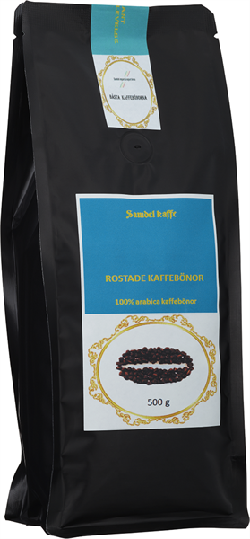 Rostade kaffebönor 500 g från Yirgacheffe