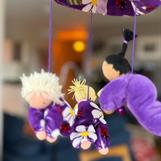 -Alla flygande dockor har bjällra i lila! 