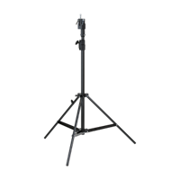 Steel Stand black, 118-220 cm