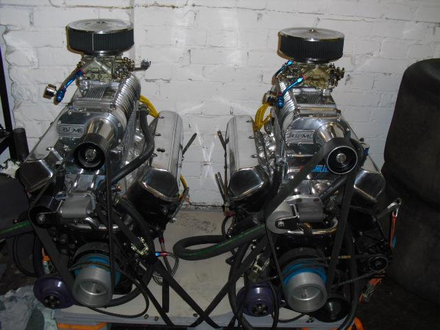 2 st 496 full race motorer