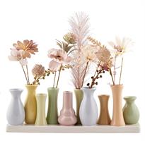 10 Vaser på rad pastell 2024
