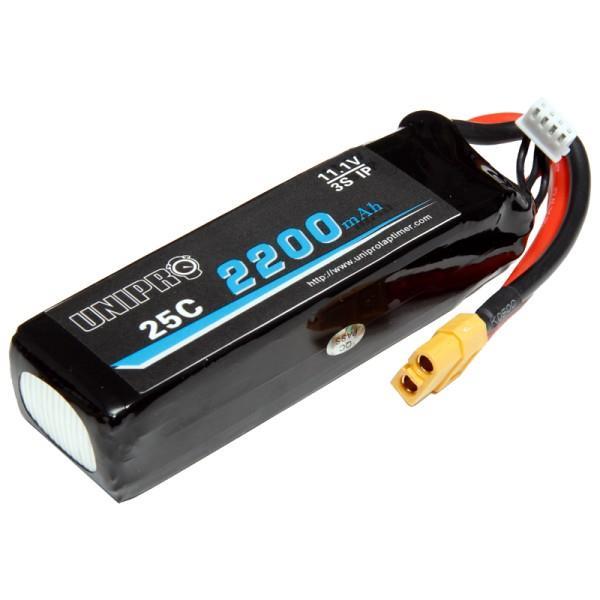 Unigo Lipo Batteri 11,1V 2200mAh