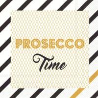 Kaffeservetter Prosecco Time