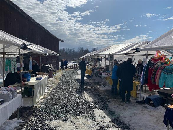 Framåt eftermiddagen tittade solen fram och värmde oss äntligen! 