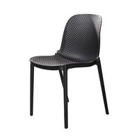 Plast stol Per, svart 3016