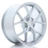 JR Wheels SL01 18x8 ET20-40 5H BLANK Matt Silver
