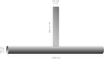 RH Packer, single joint150/100 long