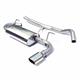 Stainless Steel Cat Back Exhaust System, MX-5 NB 98-00