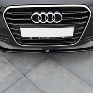 Frontleppe Audi A6 (C7) Gloss Black 11-14 