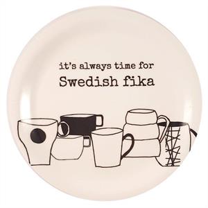 Glasunderlägg swedish fika från Erika Tubbin