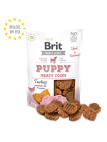 Brit Jerky Puppy Turkey Meaty Coins 80g