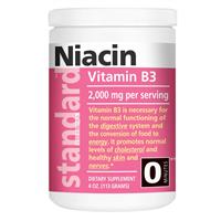 B3  Rent Niacin/nikotinsyra pulver 113 gram 